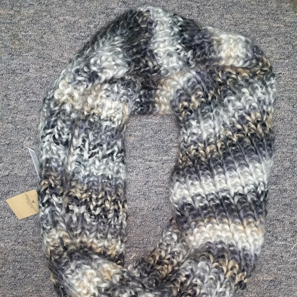 Aerie Scarf American Eagle Size Dark Color Comb - Picture 4 of 5